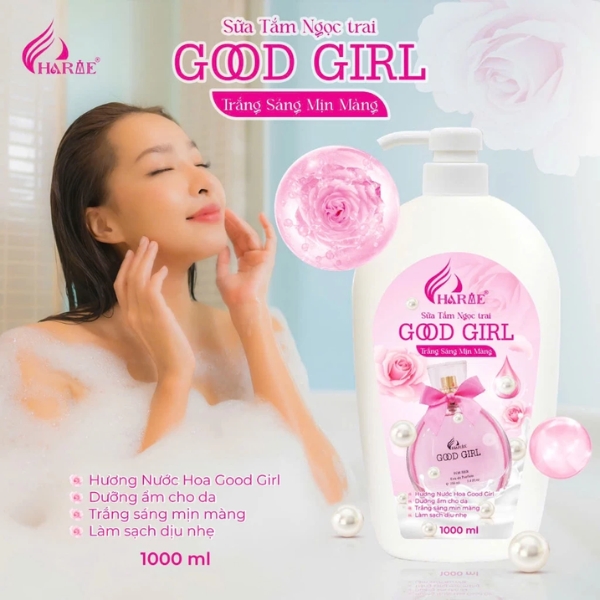 Sữa tắm hương nước hoa Charme Good Girl 1000ml