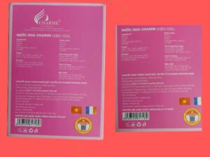 Mã vạch nước hoa Charme chính hãng