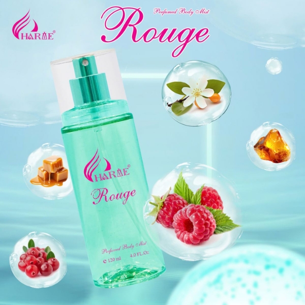 Xịt thơm toàn thân Charme Rouge Body Mist 120ml