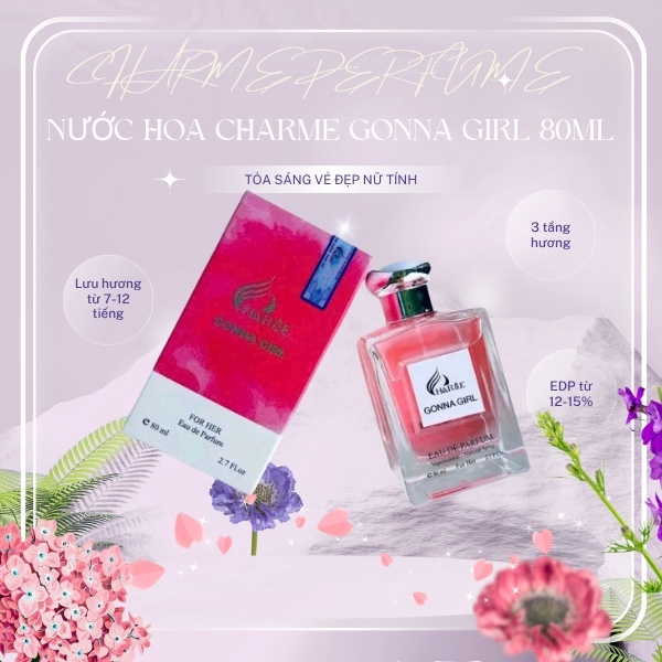 Nước hoa nữ Charme Gonna Girl 80ml