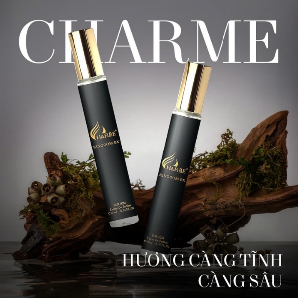 Set Nước Hoa Nam Charme Kingdom Ex 2 chai 10ml