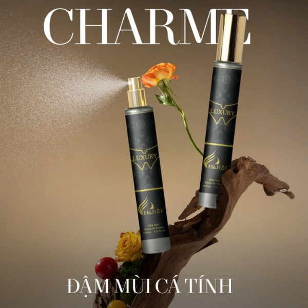 Set Nước Hoa Nam Charme Luxury 2 chai 10ml