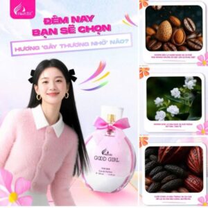 Nước hoa Charme mùi kẹo ngọt cho nữ cuốn hút, thơm lâu