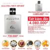 Nước hoa Nam Charme Allura 100ml